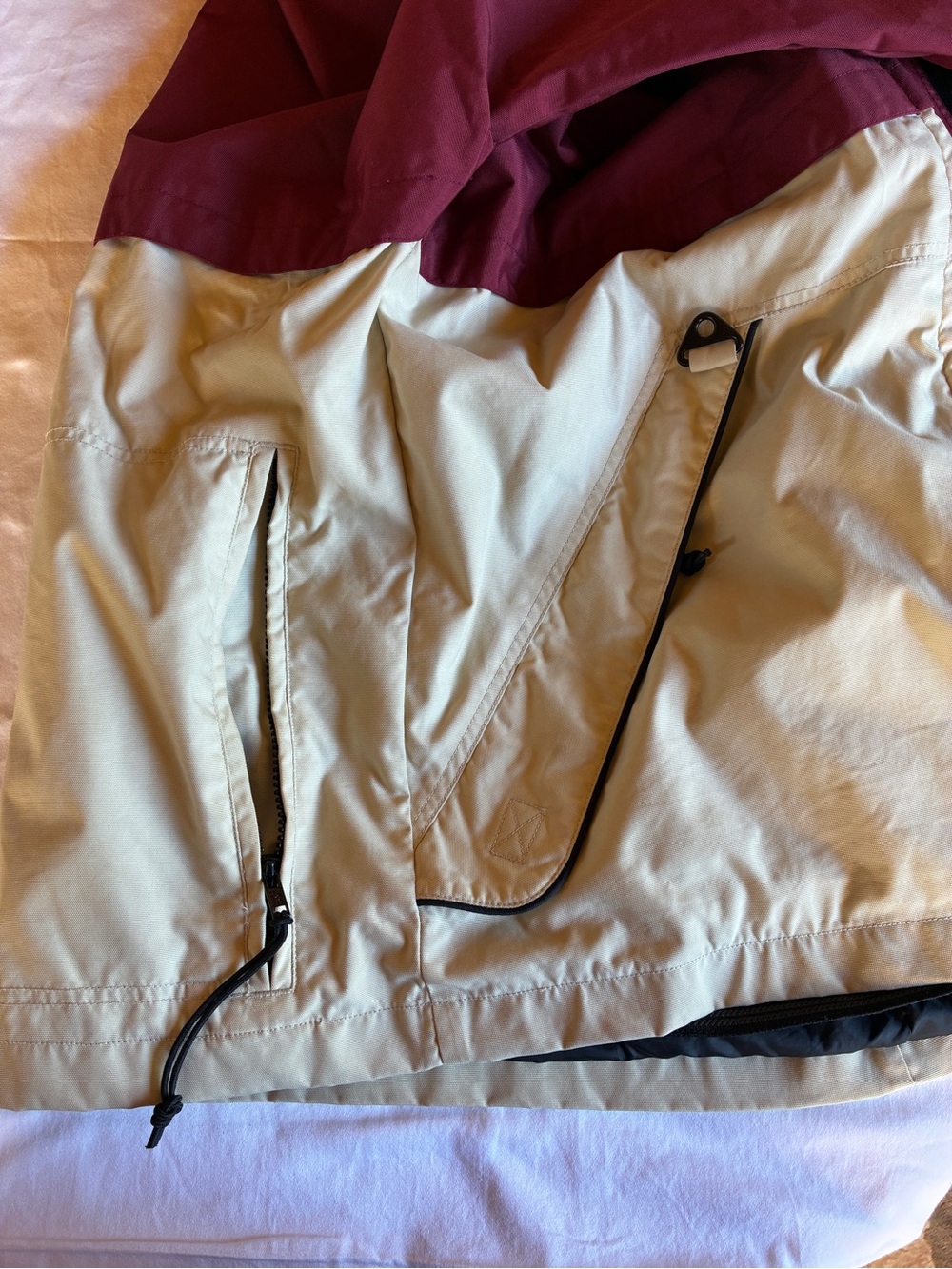 Vintage 90s Body Glove jacket Black Lined Interior with Yellow Logo Tag - Picture 7 of 10
